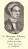 St. Margaret Clitherow Prayer Card